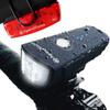 500 Lumens Bike Light Set USB Rechargeable - Powerful Bicycle Headlight & LED Tail Light Combo - Super Bright IPX5 Waterproof MTB Road Commuter Front and Back Cycle Lights by Apace view 1