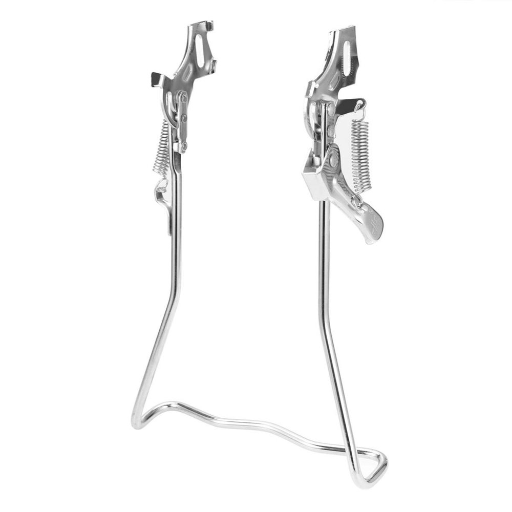 Garneck Bike Accessories Bike Kickstand Double Leg Stand Metal Bike Wheel Hub Display Stand for Road Mountain Bike Mountain Bike Kickstand