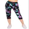 ALWAYS Women's Tie Dye Capri Jogger - Skinny Fit Lightweight Premium Soft Stretch Pork Chop Pocket Sweatpants 4238 S view 2