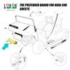 10L0L Golf Cart Front Bumper for Golf Cart Club Car DS (1993 up) Replacement Part 1016868 view 2