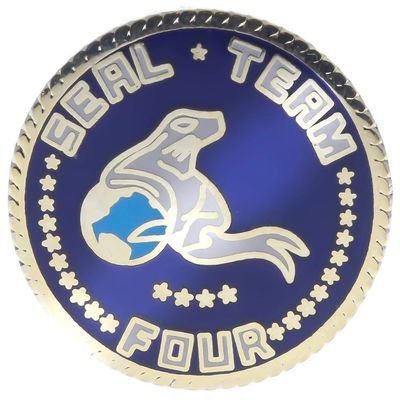 Seal Team 4 Hat or Lapel Pin HON14916 F5D24K