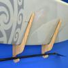 Grassracks Birch Wood Paddleboard Rack - 1 SUP or Longboard Surfboard Paddle Board Wall Mount O'ahu South Chester (1 Board, Baltic Birch) view 4