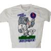 REAS Camisa de Alianza FC Blanca - Campeon Invicto con su mascota el Elefante grabado en la Tela - El Salvador (X-Large) view 2