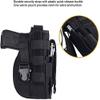 ACEXIER Universal Tactical Gun Holster Right Hand Molle Pistol Holster Combat Airsoft Waist Belt Holster for 1911 45 92 96 G1ock(Black) view 3