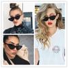 Binshang 8 Pack Wholesale Neon Colors Cateye Sunglasses Unisex 80's Party Favors Eyewear Multiple Choice (black) view 2