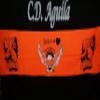 Bandera cd Aguila - El Salvador medidas 4.75 FT - 1.45 Mts de Largo y 2.65 FT- 0.81 Mts de Alto; La Bandera de Tu equipo de futbol favorito del Pais Donde Tu Naciste, aguilucho de corazon, san miguel view 1