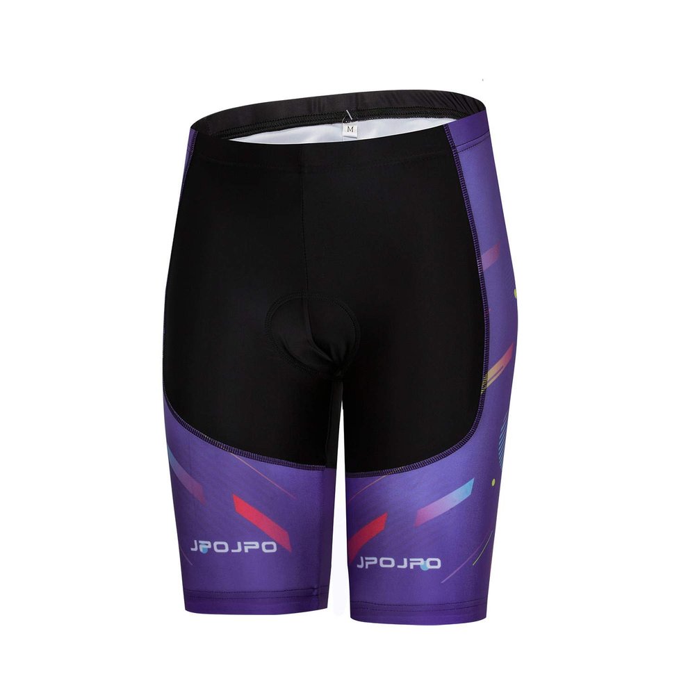 JPOJPO Women's Bike Shorts with 5D Gel Padded,Cycling Tight Sport Pants S-3XL