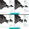 10L0L Golf Cart Front Inner Storage Organizer Utility Baskets for 2000-up Club Car DS& Precedent, Dash Storage Tool Box Tray (for Club Car DS/Precedent 2001-up) view 4