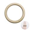 Gym Rings, 1 Piece Wooden Gymnastic Rings, Fitness Heavy Duty Training Ring for Gym Equipment for Workout, Strength Training, Pull Ups and Dips - 28 Mm /32 Mm view 1