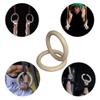 Gym Rings, 1 Piece Wooden Gymnastic Rings, Fitness Heavy Duty Training Ring for Gym Equipment for Workout, Strength Training, Pull Ups and Dips - 28 Mm /32 Mm view 3