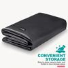 Shieldo Heavy Duty Leatherette Billiard Pool Table Cover,Waterproof&Tearproof Cover for Pool Table,7/8/9 Foot Fitted(8FT/Balck) view 3