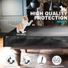 Shieldo Heavy Duty Leatherette Billiard Pool Table Cover,Waterproof&Tearproof Cover for Pool Table,7/8/9 Foot Fitted(8FT/Balck) view 4