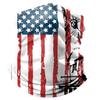 American Us Flag Face Scarf Mask Neck Gaiter Breathable Bandana for Men Women view 1