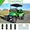 10L0L Golf Cart Complete Rear & Front Spring Bushing-Kit for Club Car Precedent 2004-Up, A-Arm Bushings Rear Shackle Bushings, OEM Replacement# 102506401 102506601 view 3