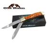Old Ram Collection Everyday Carry Manual Folding Pocket Trapper Knife w/Smooth Resin Handle (BR-6) view 2