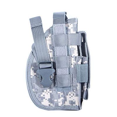 ACEXIER Universal Tactical Gun Holster Right Hand Molle Pistol Holster Combat Airsoft Waist Belt Holster for 1911 45 92 96 G1ock(ACU)