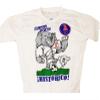 REAS Camisa Alianza FC Blanca de Campeon Invicto Con su mascota el Elefante grabado en la Tela - El Salvador (Large) view 1