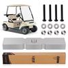 10L0L Golf Cart 1 inch Front End Lift Block Kit for Club Car DS view 1