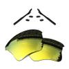 TheSturdy Polarized Stamped Lenses Replacement & Rubber Kits for Oakley Half Jacket 2.0 XL OO9154 - Gold HD Polarized view 1