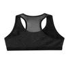 Alvivi Kids Girls Racer Back Mesh Splice Ballet Dance Tank Top Sleeveless Gymnastics Sports Training Stretchy Bra Shirt Black 10 view 4