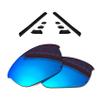 TheSturdy Polarized Stamped Lenses Replacement & Rubber Kits for Oakley Half Jacket - Ice HD Polarized view 1