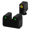 Rival Arms TRITIUM Night Sights/CO-Witness Height for Glock 17/19 in-LINE - Orange view 1