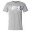 500 LEVEL Bryce Harper Shirt (Cotton, XX-Large, Heather Gray) - Bryce Harper Philadelphia Elite WHT view 1