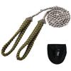 Pocket Chainsaw with Paracord Handle Emergency Outdoor Survival Gear Folding Chain Hand Saw with Carry Pouch for Camping, Hunting, Tree Cutting, Hiking, Backpacking (36inch-16teeth) view 1