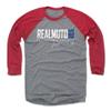 500 LEVEL J.T. Realmuto 3/4 Sleeve T-Shirt (Baseball Tee, X-Large, Red/Heather Gray) - J.T. Realmuto Philadelphia Elite WHT view 1