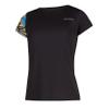 Mystic Womens Gem Shortsleeve Quickdry Top 2023 - Zebra Blue 200150 M view 1