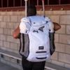 Easton | JEN SCHRO Catcher's Backpack | Fastpitch Softball Equipment Bag | White view 3