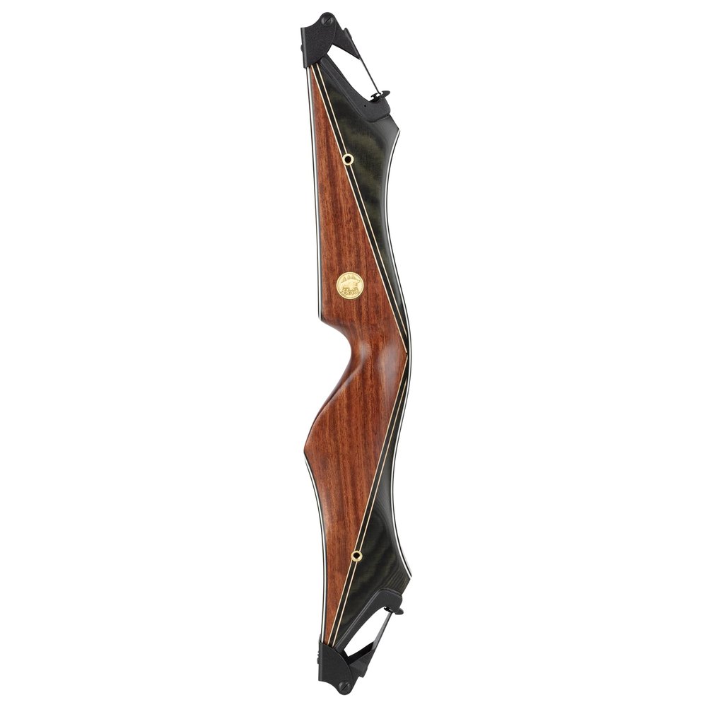 Bear Archery B-Riser African Bubinga/Phenolic Black Stripe 50th LH