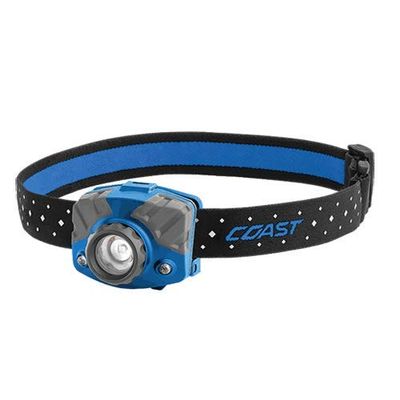 . Coast FL75R Rechargeable Headlamp, Blue