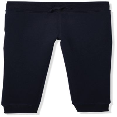Nautica Boys' Basic Fleece Jogger Sweatpants, Elastic Waistband with Drawstring Closure, Super Soft Cotton-Blend, Navy, 10-12