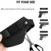 AIKATE 2 Pack Universal Concealed Carry Holster Inside or Outside The Waistband IWB Gun Holsters Right and Left Hand Draw Fits Subcompact Compact Full Size Pistols view 4