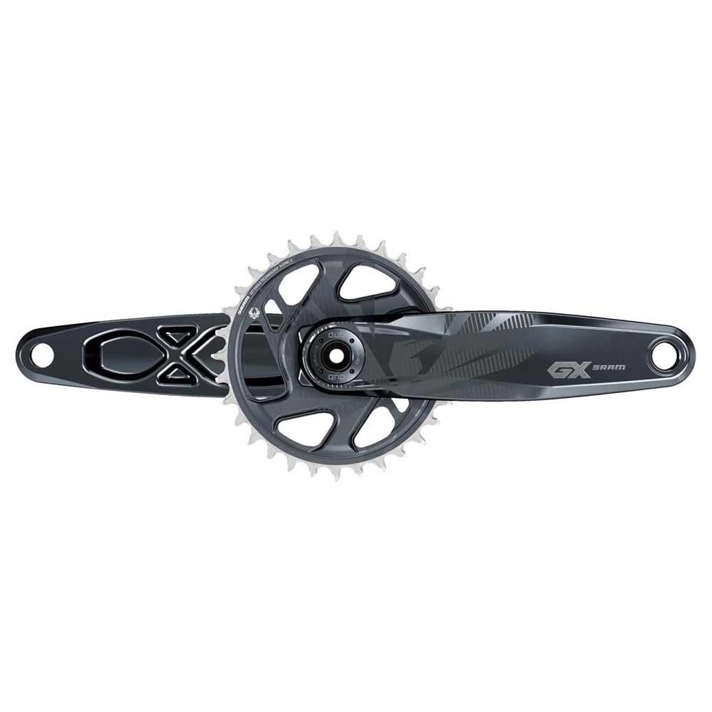SRAM GX Eagle Fat Bike Crankset - 170mm, 12-Speed, 30t, Direct Mount, DUB Spindle Interface, for 170mm Rear Spacing, Lunar