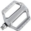SHIMANO Pedals PD-EF202 MTB Flat Pedals, Silver, 9/16 inches, EPDEF202S view 1