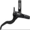 SHIMANO Deore Unisex's BLM4100R Wheels, Black, Right Hand view 1