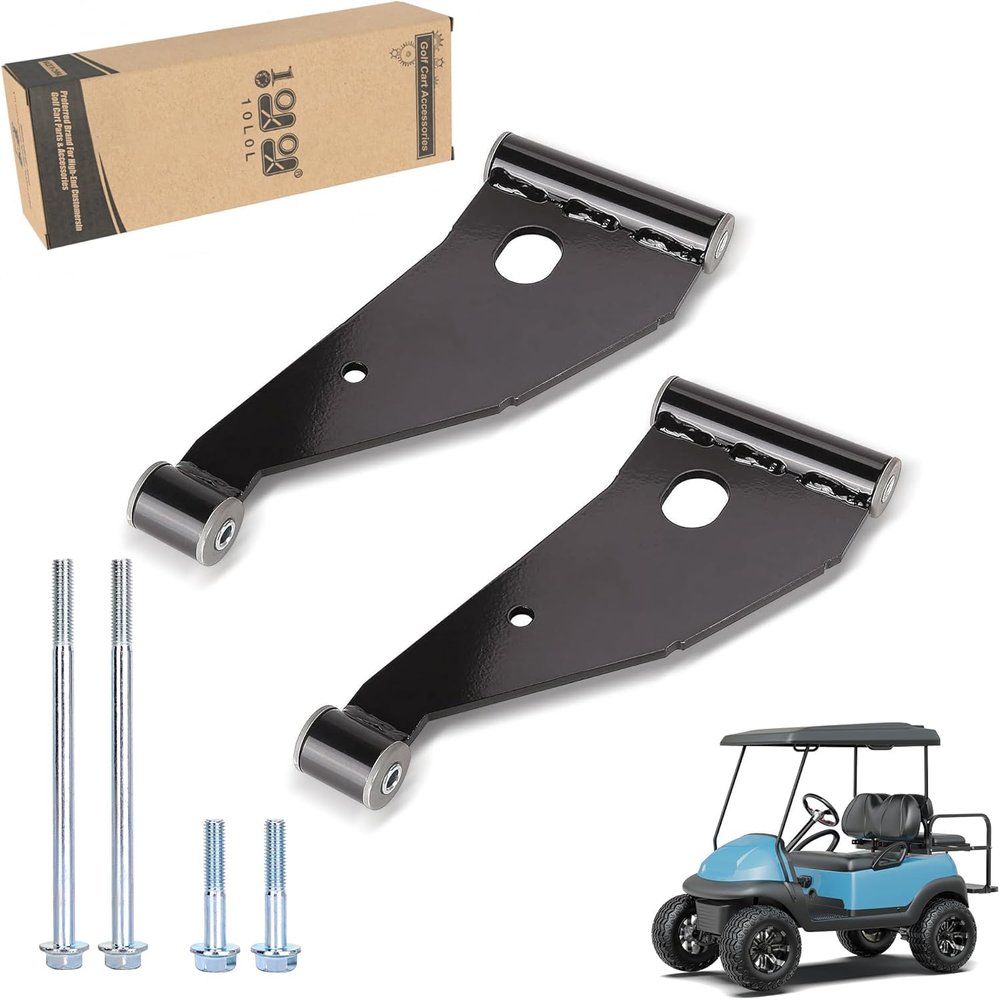 10L0L 2 Pack Arm Delta A-Plate (Control A-Arm Kit), Fits Club Car Precedent 2007-Up & 2018-Up Tempo Golf Carts, Replaces OEM#102287301/103388501