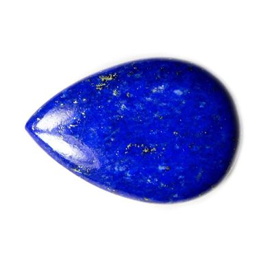 55Carat Real Lapis Lazuli Cabochon Cut Pear Shape 4X6 mm Loose Gemstone For Chakra Healing Jewelry Making