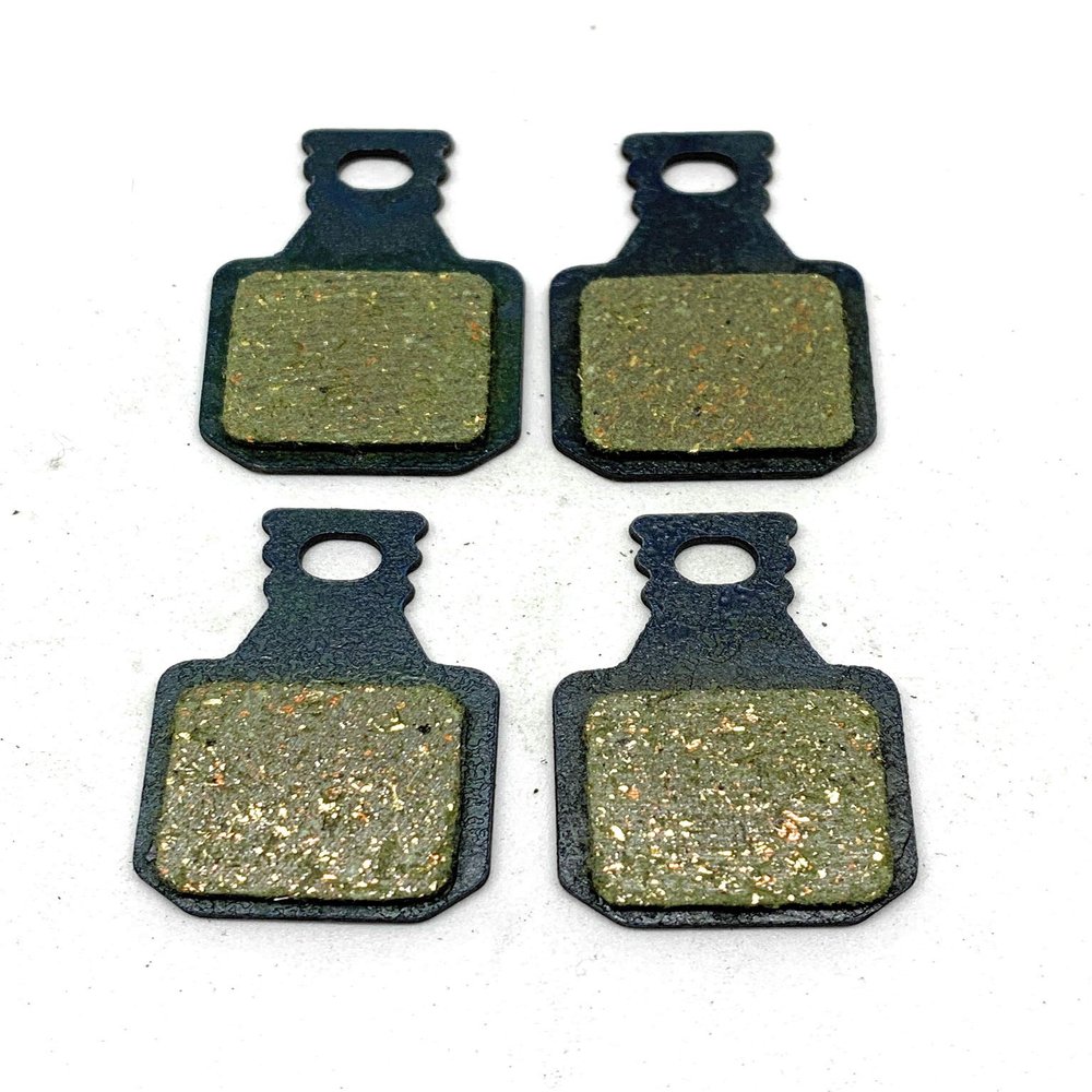 Bike Brake Pads Resin for Magura All Series MT-2-4-5-6-7-8 Series 4 Pistons AM-XC-DH_FR .Fast Break-in on Mountain-Bike or Road- Bicycle. (Black 4 Pistons)