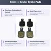Bike Brake Pads Resin for Magura All Series MT-2-4-5-6-7-8 Series 4 Pistons AM-XC-DH_FR .Fast Break-in on Mountain-Bike or Road- Bicycle. (Black 4 Pistons) view 2