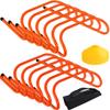 ASENVER 12 Hurdles Training Speed Agility Training Durable with 10 Marker Cone view 1
