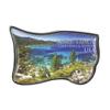 Collectible Novelty Pin for Backpack, Scarf - Made From Jeweler Class Metal - Spartan & the Green Egg Explorer Pin Series: Lake Tahoe, California and Nevada - USA (306) view 1