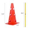 ASENVER Hurdle Ladder Triangle Marker Cone Pad Disk Hurdle Multifunctional Set view 4