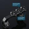 Hiram 30mm Dual Ring Offset Cantilever Scope Mount with Quick Release and Integrated Recoil Dampeners for Picatinny Rail view 3