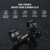 Hiram 30mm Dual Ring Offset Cantilever Scope Mount with Quick Release and Integrated Recoil Dampeners for Picatinny Rail view 4