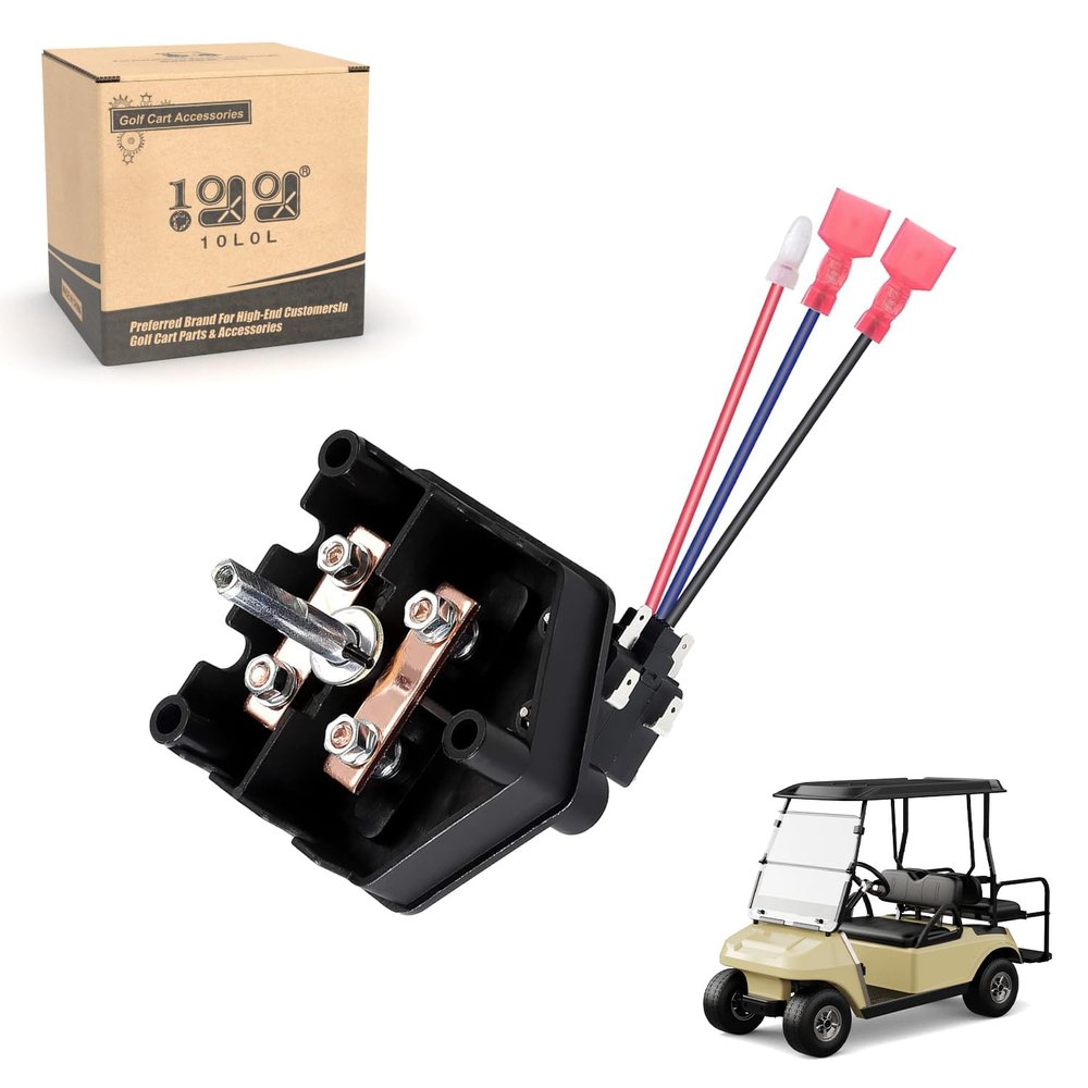10L0L Golf Cart Heavy Duty Forward and Reverse Switch Assembly Fits Club Car DS Golf Cart OEM 101753004