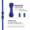 Alegrianan Elastic No Tie Shoe Laces For Adults,Kids,Elderly,One Size Fits All Blue view 2