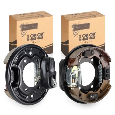 10L0L Golf Cart Rear Brake Assembly Kit for Club Car DS/Precedent 1995-Up & Tempo 2018-Up Complete Left & Right Brake Cluster, Durable OEM Replacement 101823301/103380202